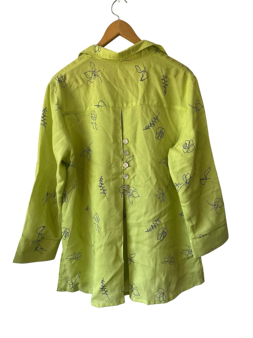 Fridaze Linen Redefined Hope Linen Blouse (XL) - Picture 4 of 8